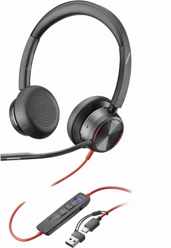 Blackwire 8225 USB-A/USB-C wersja certyfikowana do MS Teams