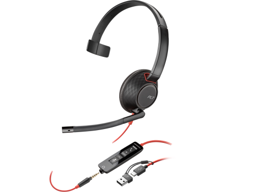 Poly Blackwire C5210 USB-A/C + jack 3,5