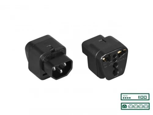 NETIO PWR adapter UNI to IEC-320