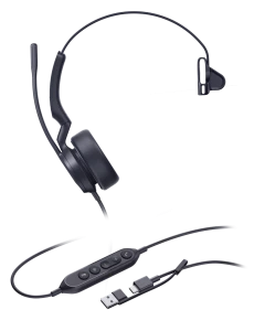 Yealink słuchawka UH44 Mono USB-C/A