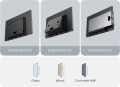 RoomPanel Plus E2 sposoby mocowania