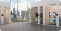 RoomPanel Plus E2 mocowanie przy salach