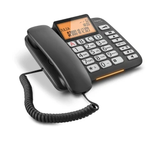 Gigaset DL580 - przewodowy telefon analogowy z dużymi przyciskami