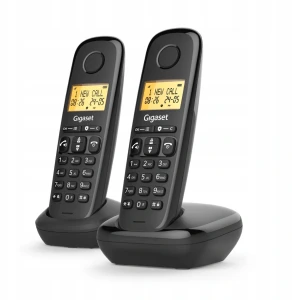 Gigaset BASIC 100 Duo - zestaw dwóch bezprzewodowych telefonów DECT