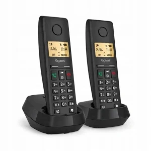 Gigaset PURE 200 Duo - zestaw dwóch bezprzewodowych telefonów DECT