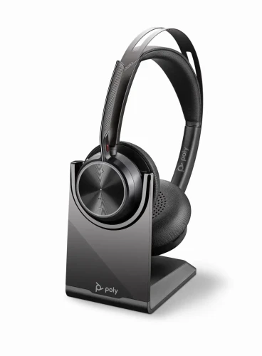 Poly Voyager Focus 2 UC z ładowarką biurkową