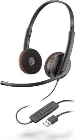 Plantronics Blackwire 3220 USB-A Black