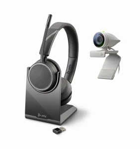 Poly słuchawki Voyager 4220 + kamera  USB Studio P5