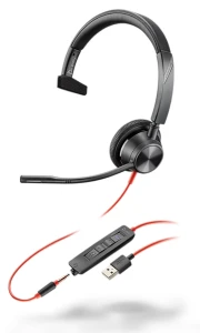 Poly Blackwire 3315-M USB-A słuchawki do Teams