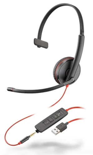 Plantronics Blackwire 3215 USB-A + jack 3,5mm