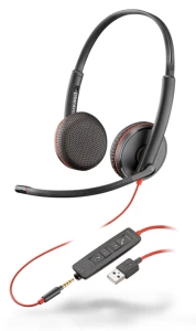 Poly Blackwire 3225 USB-A + jack 3,5mm (209747-22)