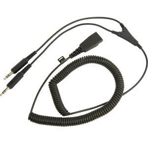 Jabra kabel QD-2x jack 3,5mm
