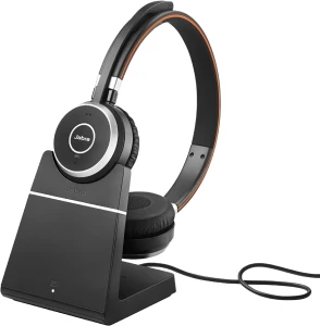 Jabra Evolve 65 Stereo USB-A MS + ładowarka biurkowa