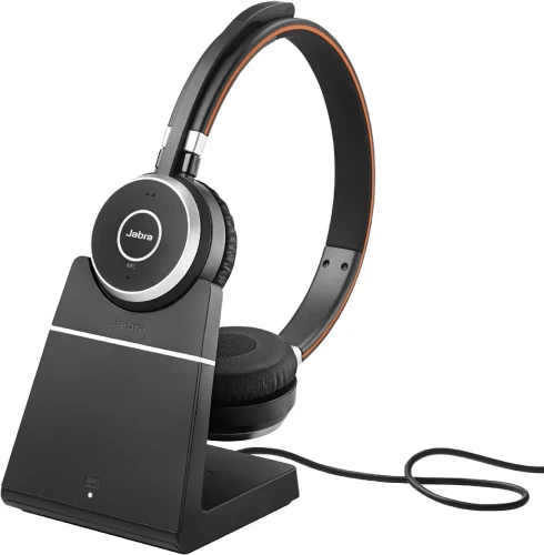 Jabra Evolve 65 Stereo USB-A MS + ładowarka biurkowa