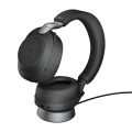 Jabra Evolve2 85 Stereo USB-A MS Black + ładowarka biurkowa