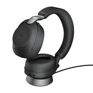 Jabra Evolve2 85 Stereo USB-C MS Black + ładowarka biurkowa