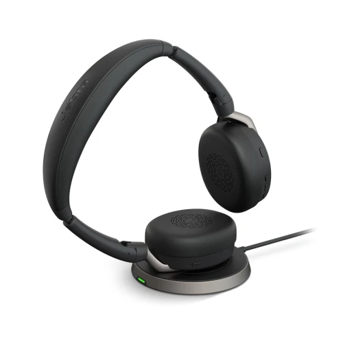Jabra Evolve2 65 Flex Stereo USB-A MS + ładowarka biurkowa
