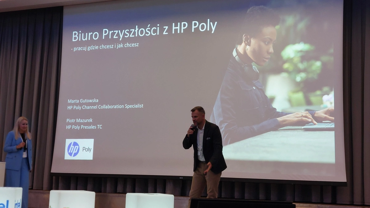 Prezentacja Biuro Przyszłości z HP Poly podczas HP Amplify Elevate 2026